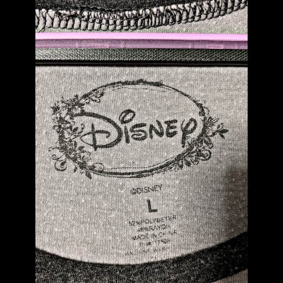 Disney Princess List Quarter Sleeve Size L - Picture 3 of 3